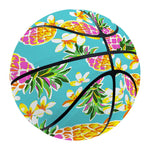 Aloha Summer Pineapple Pattern Print Basketball