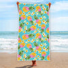 Aloha Summer Pineapple Pattern Print Beach Towel