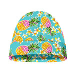 Aloha Summer Pineapple Pattern Print Beanie