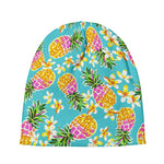 Aloha Summer Pineapple Pattern Print Beanie