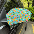 Aloha Summer Pineapple Pattern Print Car Side Mirror Covers