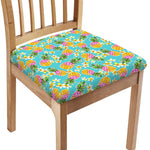 Aloha Summer Pineapple Pattern Print Chair Cushion Cover