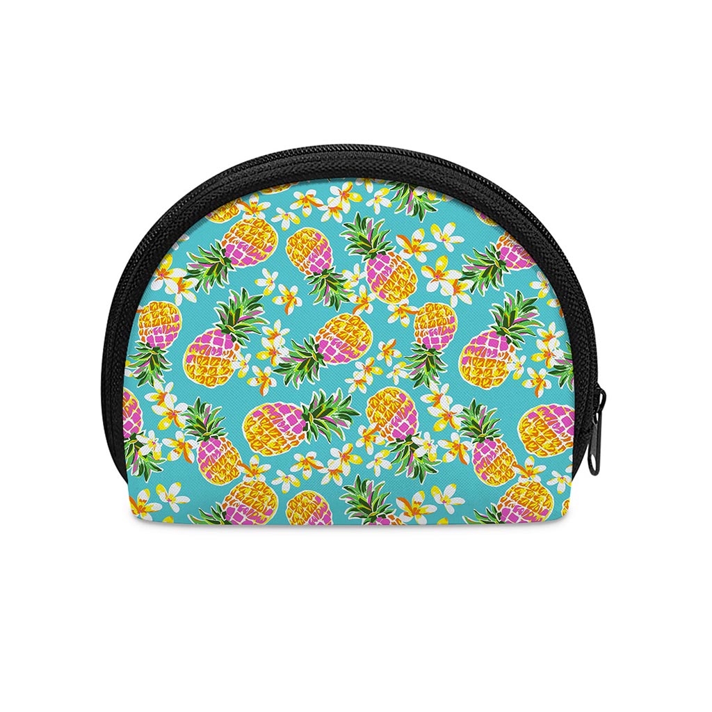 Aloha Summer Pineapple Pattern Print Coin Purse