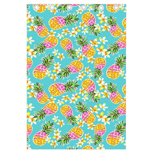 Aloha Summer Pineapple Pattern Print Curtain