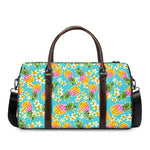 Aloha Summer Pineapple Pattern Print Duffle Bag