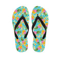 Aloha Summer Pineapple Pattern Print Flip Flops