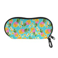 Aloha Summer Pineapple Pattern Print Glasses Case