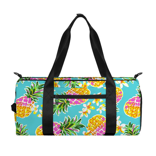 Aloha Summer Pineapple Pattern Print Gym Bag