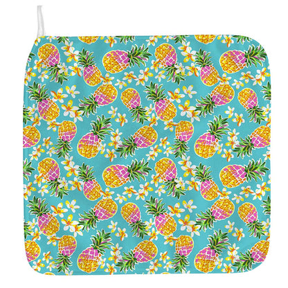 Aloha Summer Pineapple Pattern Print Hand Towel