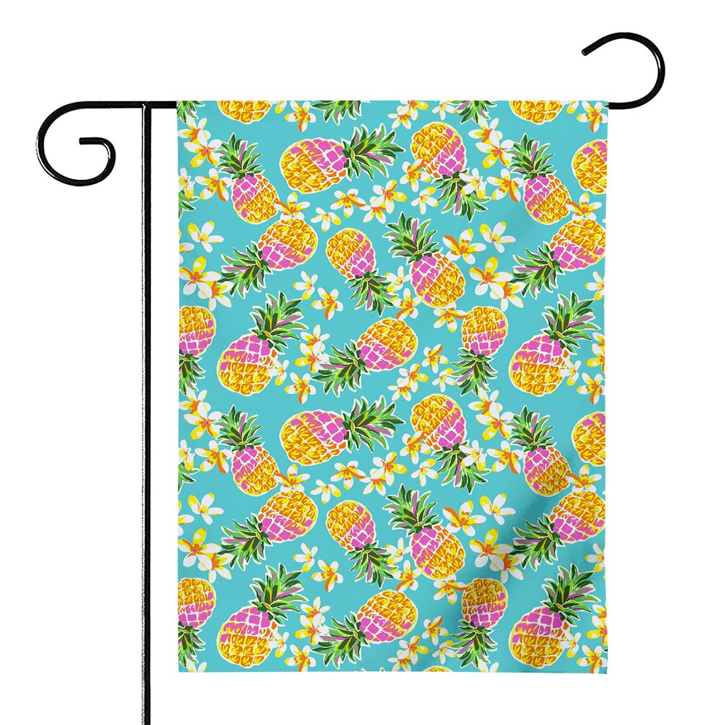 Aloha Summer Pineapple Pattern Print House Flag