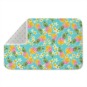 Aloha Summer Pineapple Pattern Print Indoor Door Mat