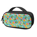 Aloha Summer Pineapple Pattern Print Portable Cooler Travel Case