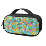 Aloha Summer Pineapple Pattern Print Insulin Cooler Travel Case