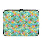 Aloha Summer Pineapple Pattern Print Laptop Sleeve