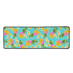 Aloha Summer Pineapple Pattern Print Long Kitchen Mat