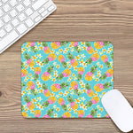 Aloha Summer Pineapple Pattern Print Mouse Pad