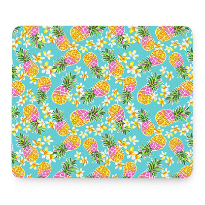 Aloha Summer Pineapple Pattern Print Mouse Pad
