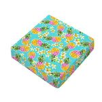 Aloha Summer Pineapple Pattern Print Outdoor Seat Cushion Cover
