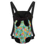 Aloha Summer Pineapple Pattern Print Pet Carrier Backpack