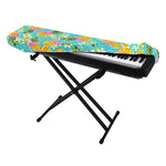 Aloha Summer Pineapple Pattern Print Piano Keyboard Cover
