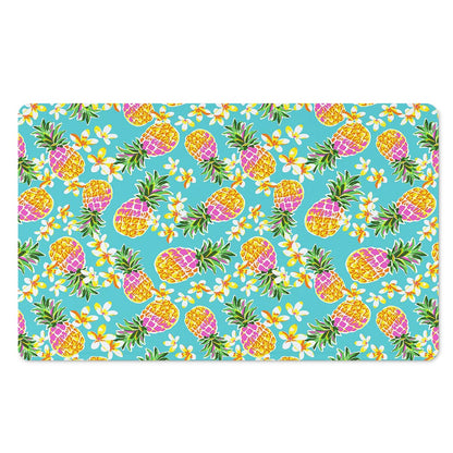 Aloha Summer Pineapple Pattern Print Polyester Doormat
