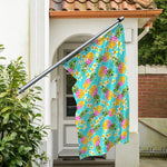 Aloha Summer Pineapple Pattern Print Polyester Flag