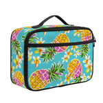 Aloha Summer Pineapple Pattern Print Portable Lunch Bag