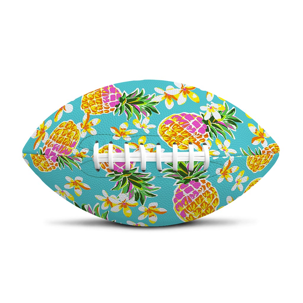 Aloha Summer Pineapple Pattern Print Rugby Ball