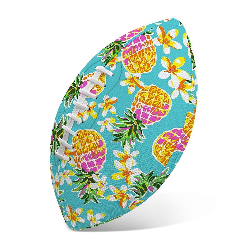 Aloha Summer Pineapple Pattern Print Rugby Ball