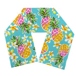 Aloha Summer Pineapple Pattern Print Scarf