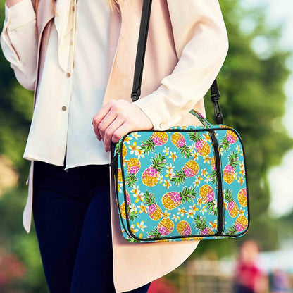 Aloha Summer Pineapple Pattern Print Shoulder Strap Bible Bag