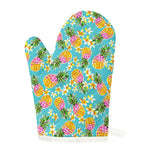 Aloha Summer Pineapple Pattern Print Single Oven Mitt