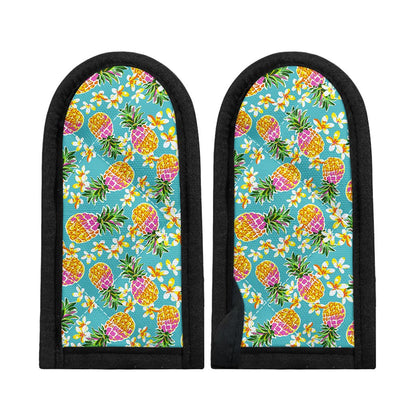 Aloha Summer Pineapple Pattern Print Skillet Handle Cover