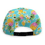 Aloha Summer Pineapple Pattern Print Snapback Cap