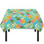 Aloha Summer Pineapple Pattern Print Tablecloth