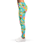 Aloha Summer Pineapple Pattern Print Women's Leggings