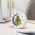 Aloha Tiki Print Alarm Clock