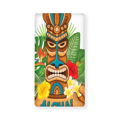 Aloha Tiki Print Baby Crib Sheet