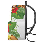 Aloha Tiki Print Backpack