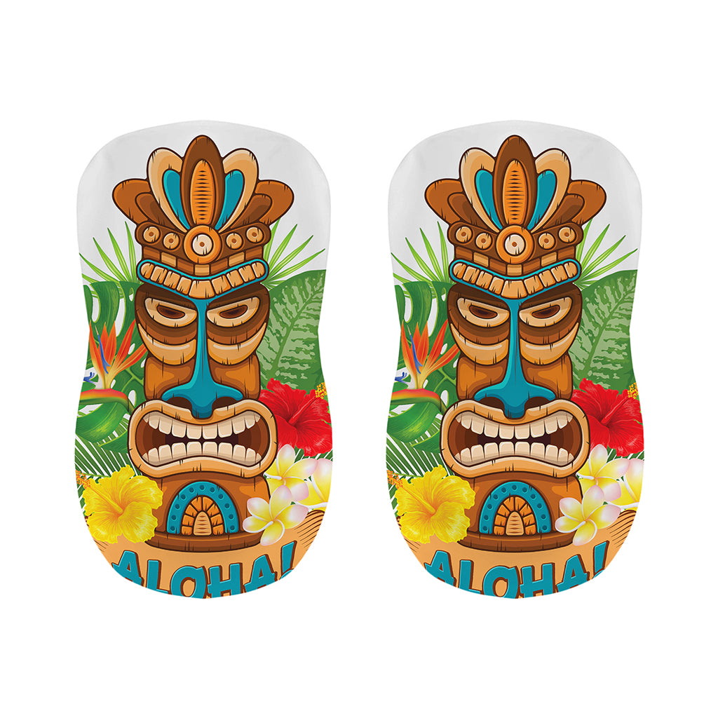 Aloha Tiki Print Bar Stool Covers