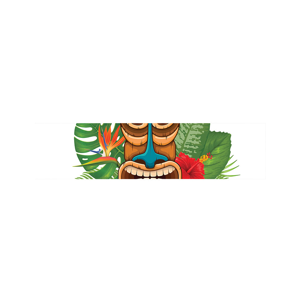 Aloha Tiki Print Bed Runner
