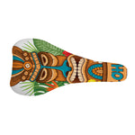 Aloha Tiki Print Bicycle Seat Cover
