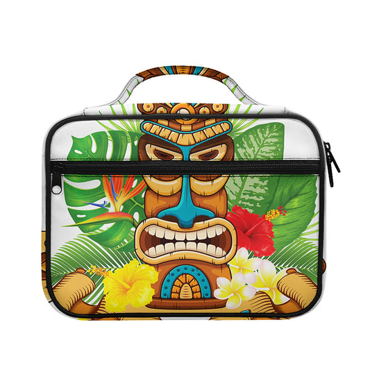 Aloha Tiki Print Briefcase Bible Bag