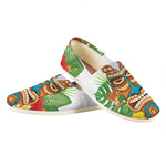 Aloha Tiki Print Casual Shoes