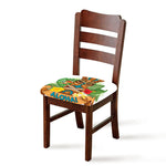 Aloha Tiki Print Chair Cushion Cover