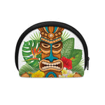 Aloha Tiki Print Coin Purse