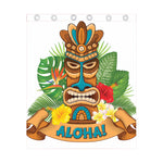 Aloha Tiki Print Curtain