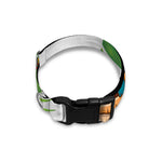 Aloha Tiki Print Dog Collar