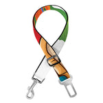 Aloha Tiki Print Dog Seat Belt