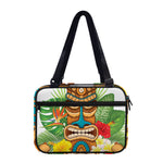 Aloha Tiki Print Double Strap Bible Bag